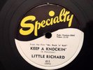 Rock & Roll/R&B 78rpm Little Richard - Keep A Knockin' SPECIALTY 611 E- ORIG