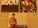 Rocky I - III - IV Soundtrack Vinyl Stallone Italien Original Motion Picture RAR