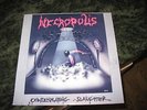 NECROPOLIS 1988 NM LP Contemplating Slaughter  - Bomp U.S. metal SPEED thrash