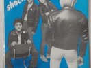 SHOCK Orig 45 We Were That Noise '78 PS,BLUE VINYL Power Pop/Punk L.A. Band VG++