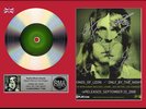 Kings of Leon - Only by the Night - Signed Platinum Disc Replica Music Award