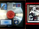 Johnny Cash @San Quentin  PLATINUM Award W/Framed 