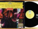 DGG Red Stereo FOURNIER - DVORAK - CELLO CONCERTO Ultra rare red stereo sticker