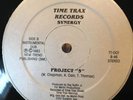 SYNERGY - PROJECT 5 on TIME TRAX RARE ELECTRO FUNK 12