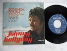 sp 45t italy 6009 091 JOHNNY HALLYDAY domenica domani+1 chante en italien