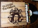 BOB MARLEY WAILERS LP- REGGAE BURNIN'-SMAS 9338-PINK ISLAND GTFD- VG++STERLING