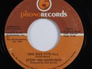 Modern Soul Boogie 45 STERLING HARRISON One Size Fits All PHONO HEAR