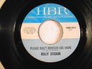Billy Storm Please Don't Mention Her Name 45 rare Northern Soul plays great