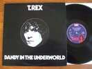 ORIGINAL VINYL LP T REX DANDY IN THE UNDERWORLD 1977 UK 1ST PRESS A1-B1 M BOLAN