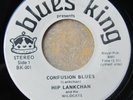CHICAGO BLUES 45: HIP LANKCHAN (Linkchain) Confusion Blues/Millionaires Blues