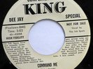 INK SPOTS 45 Command me / I'll walk a country mile M- BIO/DJ KING Doowop Kz374