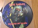 IRON MAIDEN - NO PRAYER FOR THE DYING. PICTURE DISC LP RECORD. UNPLAYED PROMO.