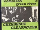 Creedence Clearwater Revival: Comotion / Green River. Danish issue. EX