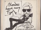 Orig LOU REED Blondes Have More Fun LP Live Australia 1974 Velvet Underground EX