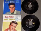 45 rpm r&r rockabilly EP set ELVIS PRESLEY King Creole 1 & 2 rca 4319 4321 V+/E