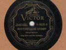 78 rpm King Oliver Victor 38137 Rhythm Club Stomp in V+E- Hear