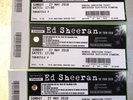 Ed sheeran Tickets Manchester X 3