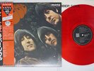 BEATLES RUBBER SOUL EMI/ODEON EAS-70135 Japan OBI Clear Red Vinyl MONO VINYL LP