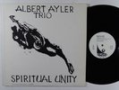 ALBERT AYLER TRIO Spiritual Unity LP on Base/ESP Disk italy
