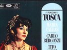 EMI SAN 149 / 50 WHITE ANGEL UK - PUCCINI TOSCA - CALLAS / BERGONZI / PRETRE NM
