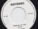 Jimmy JAMES * Thinking Of You * 1964 NEW BREED POPCORN NORTHERN SOUL RE 45 *