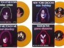 KISS Set of 1978 French solo singles - 4 x 7
