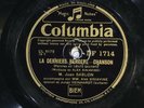 78 RPM -- Jean Sablon (with Django Reinhardt), Columbia DF 1714, V+  Jazz