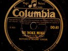 ROTORUA MAORI CHOIR He Moke Moke / Po Atarau; Made in New Zealand;  78rpm  S8301