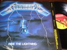METALLICA - Ride The Lightning, LP 12