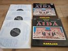 HERBERT VON KARAJAN aida box UK DECCA SXL UNBOXED 2167 2168 2169 audiophile 3 LP