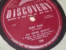 ART PEPPER   Surf Ride/Holiday Flight. Jazz 78 on DISCOVERY 158. 78rpm