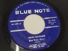 JOHN COLTRANE   BLUE NOTE 1691 jazz 45. Blue Train. RVG. EX