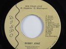 Modern Soul 45 BOBBY JONZ Win Your Love DISPO HEAR