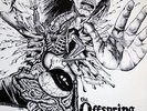 The Offspring - Same LP (1989) + Textblatt / Repress / US-Punk / Rotes Vinyl