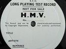 Strauss: Tod Und Verklarung - Furtwangler **Unreleased HMV W/Label Test Press**