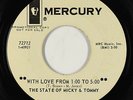 Psych 45 - State Of Micky & Tommy - With Love From 1:00 To 5:00 - Mercury - mp3