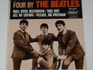 The Beatles Four By The Beatles 1964 Capitol EP Beautiful Picture Cover & Record