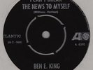 BEN E KING I cant break the news to myself Atlantic A 6390 Nothern soul. Dutch p