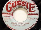 SIMPLICITY PEOPLE-LOGANS STREET ROCK ON GUSSIE REGGAE 45-VG+ HEAR