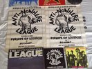 RARE Anti-Nowhere League ?– 2 Vinyl LP's, 5 Vinyl Singles, 4 Badges, 2 Posters