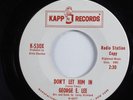 R&B Soul 45 GEORGE E. LEE Don't Let Him In KAPP promo HEAR