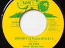 JOY CARD Superstatic Magic Mystery / I Love You WACKIE'S REGGAE 45 Hear