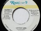 ZAP POW Lottery Spin ROOSEVELT RARE REGGAE 45 Hear