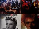 DAVID BOWIE 4 VINTAGE VINYL LPS DIAMOND DOGS,CHANGES ONE,LETS DANCE,SPACE ODDITY