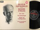 HQM 1137 Furtwangler Strauss Don Juan Till Eulenspiegel Death & Transfigur NM/VG