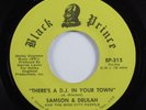 Funk 45 SAMSON & DELILAH There's A D.J. In Your Town BLACK PRINCE NM HEAR