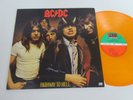 AC-DC/HIGHWAY TO HELL  LP 1979 WEA ATLANTIC ATL 50 628 Z CLEAR YELLOW DISC