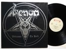 VENOM - Welcome to Hell LP 1986 Roadrunner, rare silver print