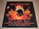 Night Of The Living Megadeath-Live In New York City coloured vinyl lp sealed