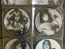 KISS Interview Picture Discs Pack -4 TOTAL- EX VINYL -UK IMPORT